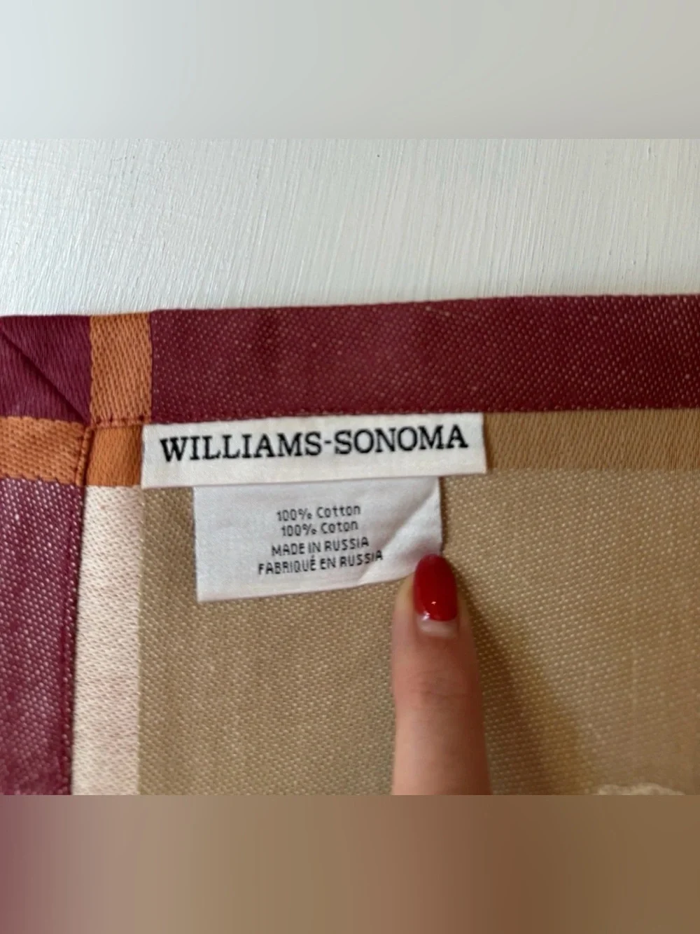 NWT Williams Sonoma HARVEST BOTANICAL PUMPKIN TABLE RUNNER